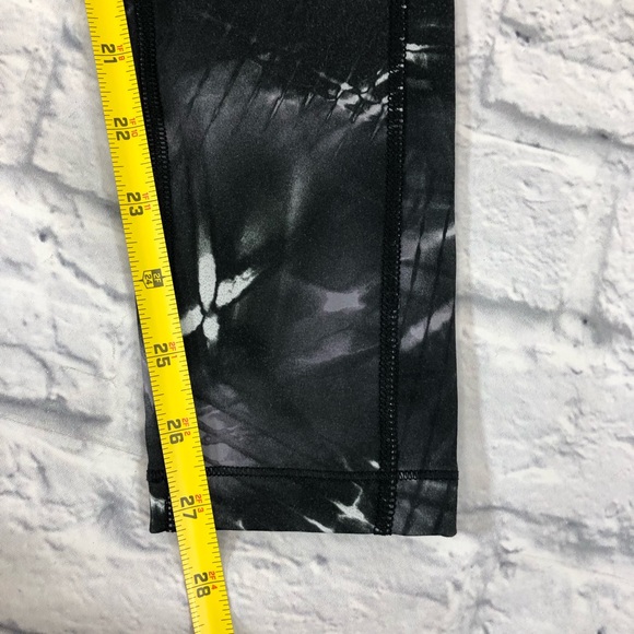 Nike Pro Leggings Black & Gray Size Small Fitted Stretchy - Picture 10 of 11